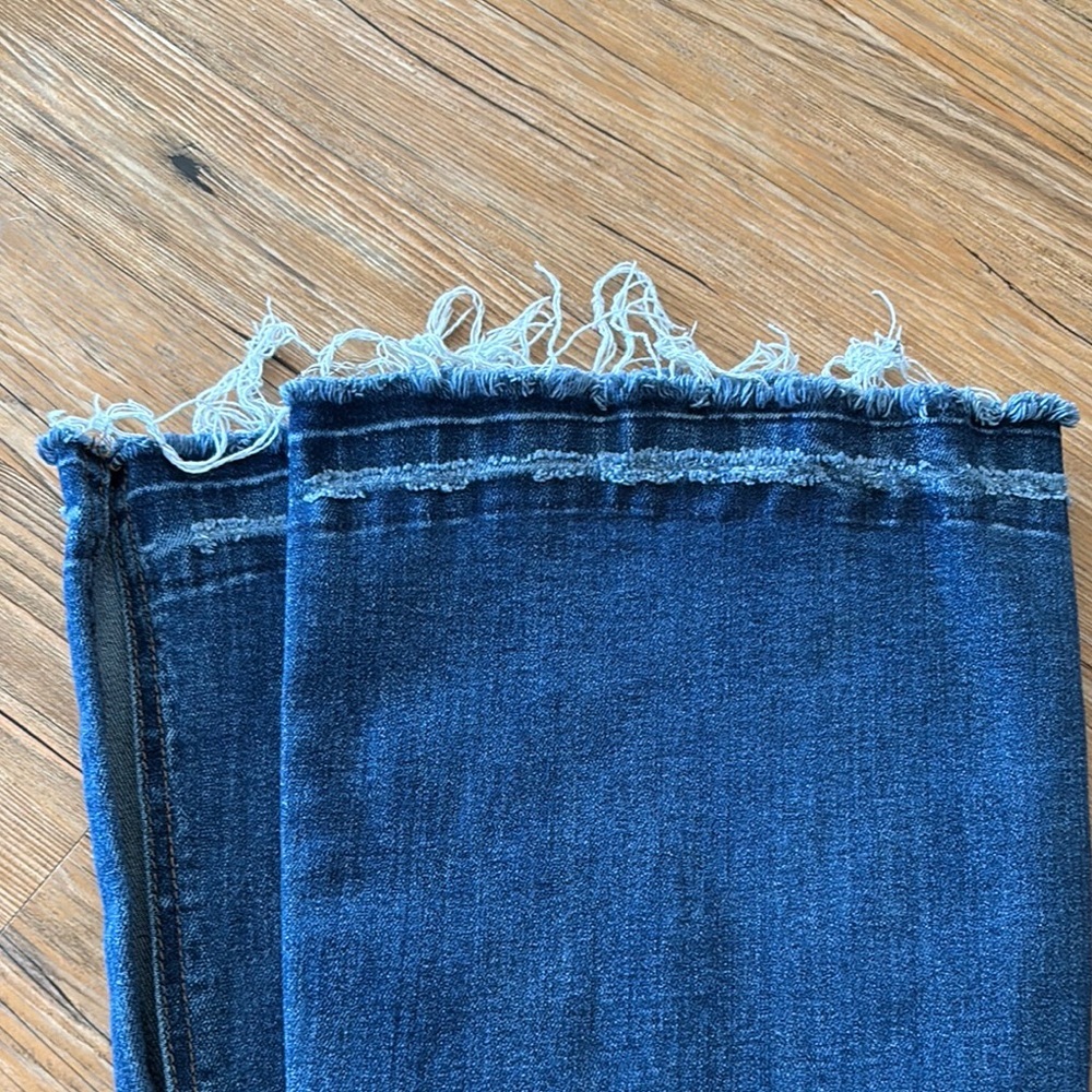 VERVET BY FLYING MONKEY Blue Flare & Wide Leg Jeans - Picture 3 of 7